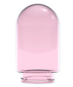 Stündenglass | Single Pink Glass Globe - Large